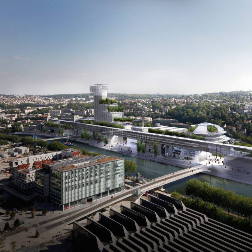 Urban renewal project of l'Île Seguin — Ateliers Jean Nouvel