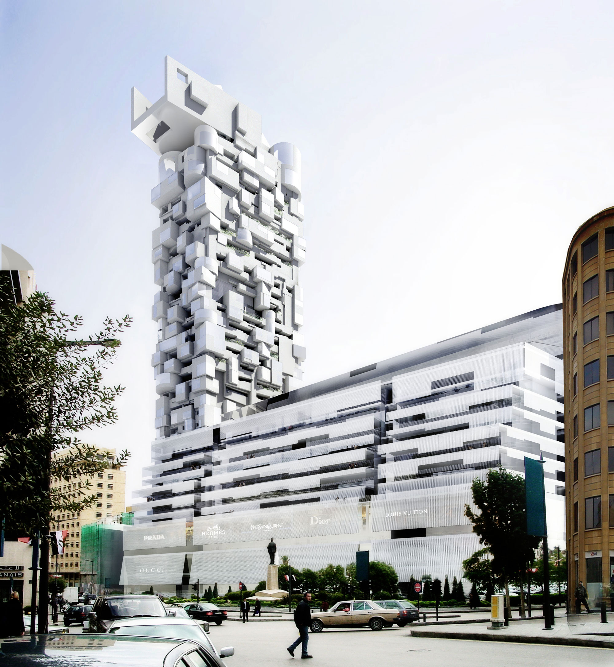 The Landmark project "Millenium" — Ateliers Jean Nouvel